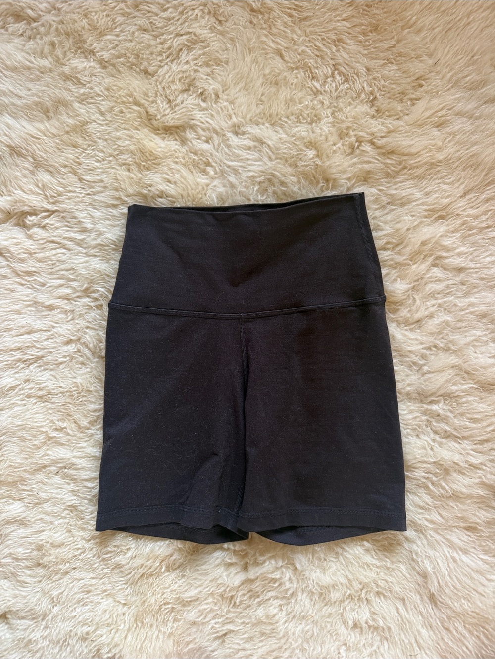 SET Active High-Waist Black Bike Shorts